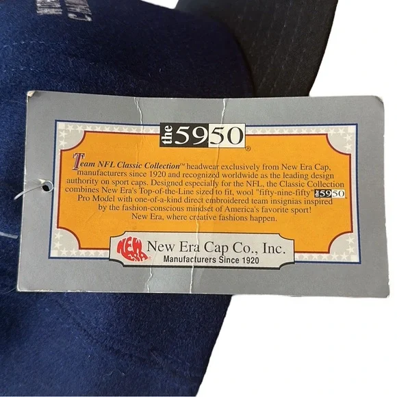 Vintage Dallas Cowboys Super Bowl XXVII World Champs New Era 59/50 Snapback Hat - Picture 10 of 13